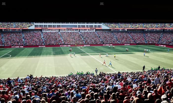 GEHA Field at Arrowhead Stadium - Section Ada 102 Seat View