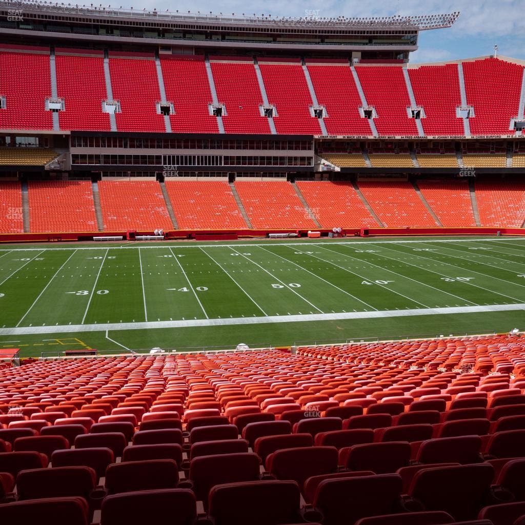 GEHA Field at Arrowhead Stadium - Section Ada 102 Seat View