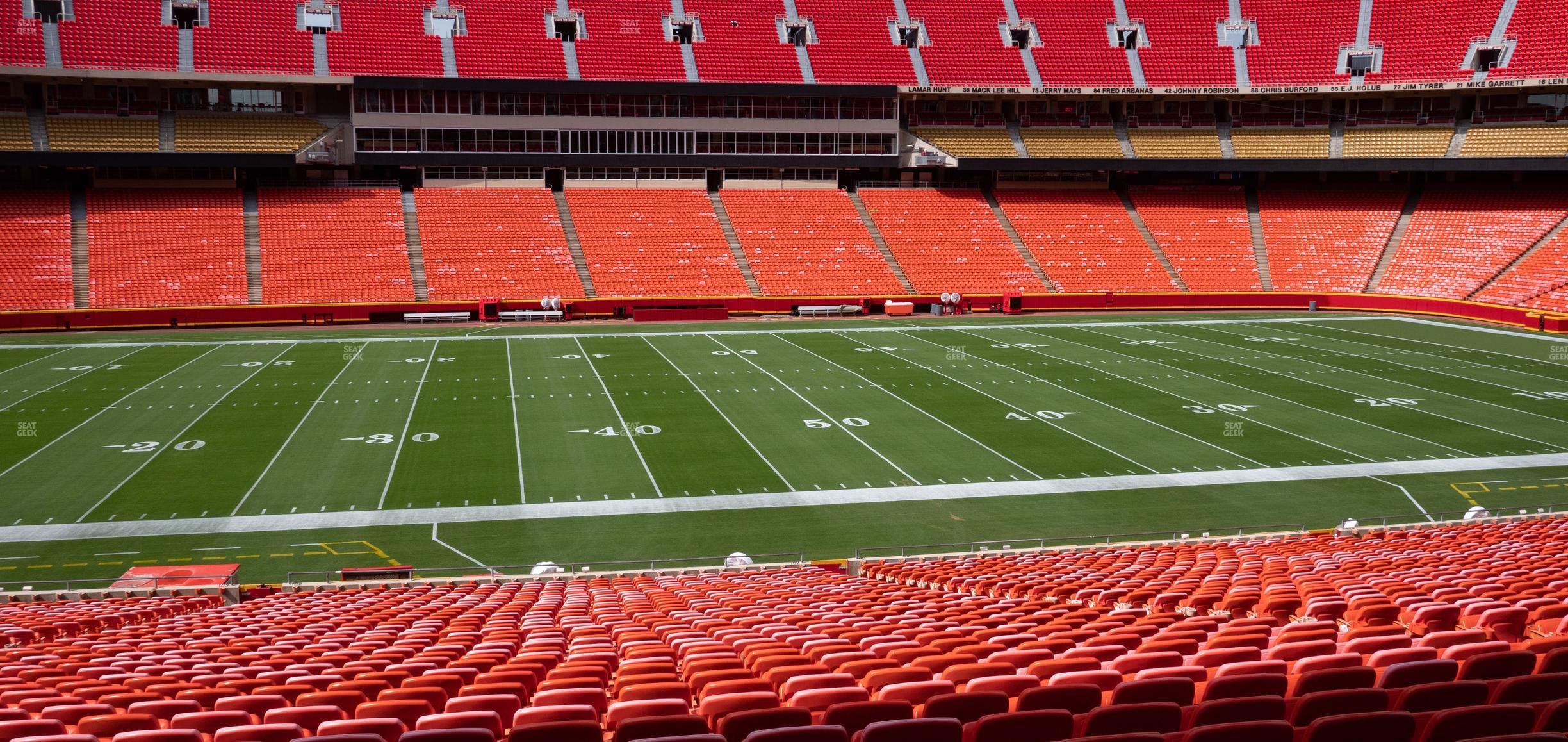 GEHA Field at Arrowhead Stadium - Section Ada 102 Seat View