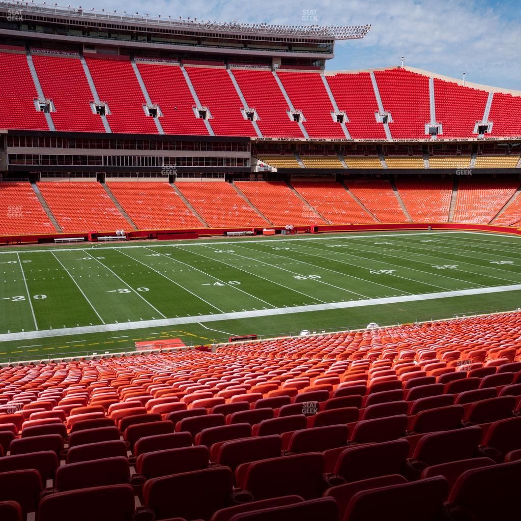 GEHA Field at Arrowhead Stadium - Section Ada 103 Seat View