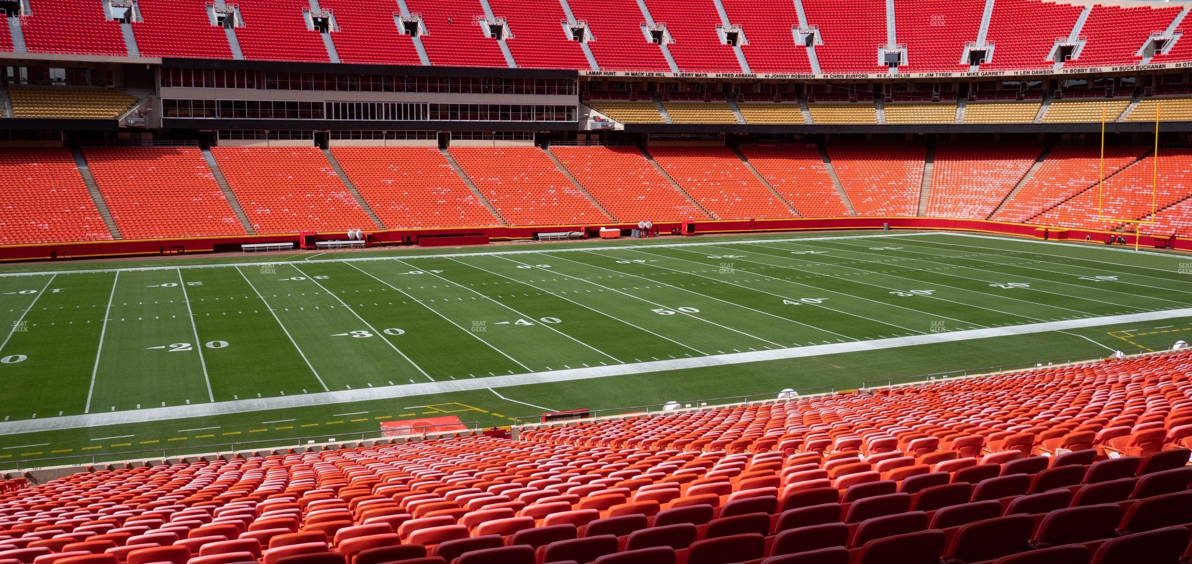 GEHA Field at Arrowhead Stadium - Section Ada 103 Seat View
