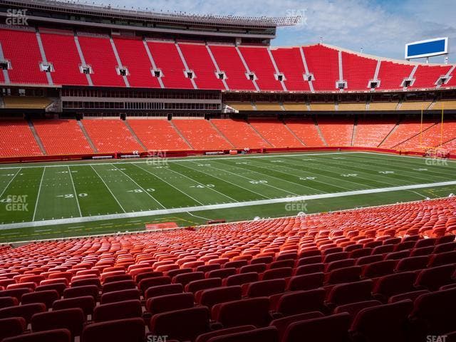GEHA Field at Arrowhead Stadium - Section Ada 103 Seat View