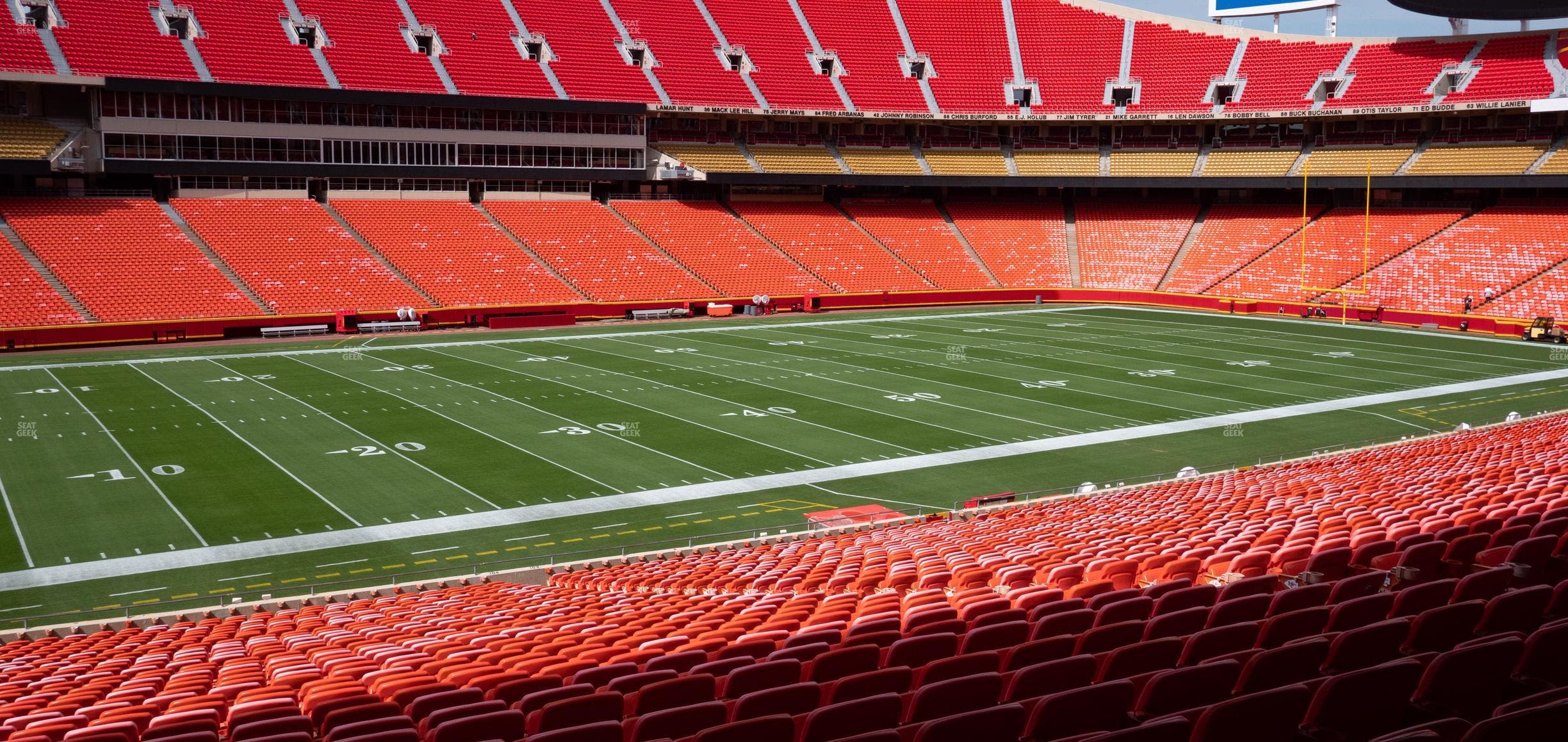 GEHA Field at Arrowhead Stadium - Section Ada 104 Seat View