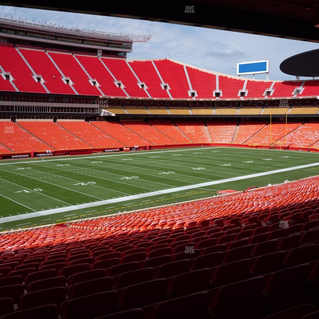 GEHA Field at Arrowhead Stadium - Section Ada 105 Seat View