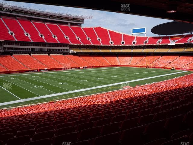 GEHA Field at Arrowhead Stadium - Section Ada 105 Seat View