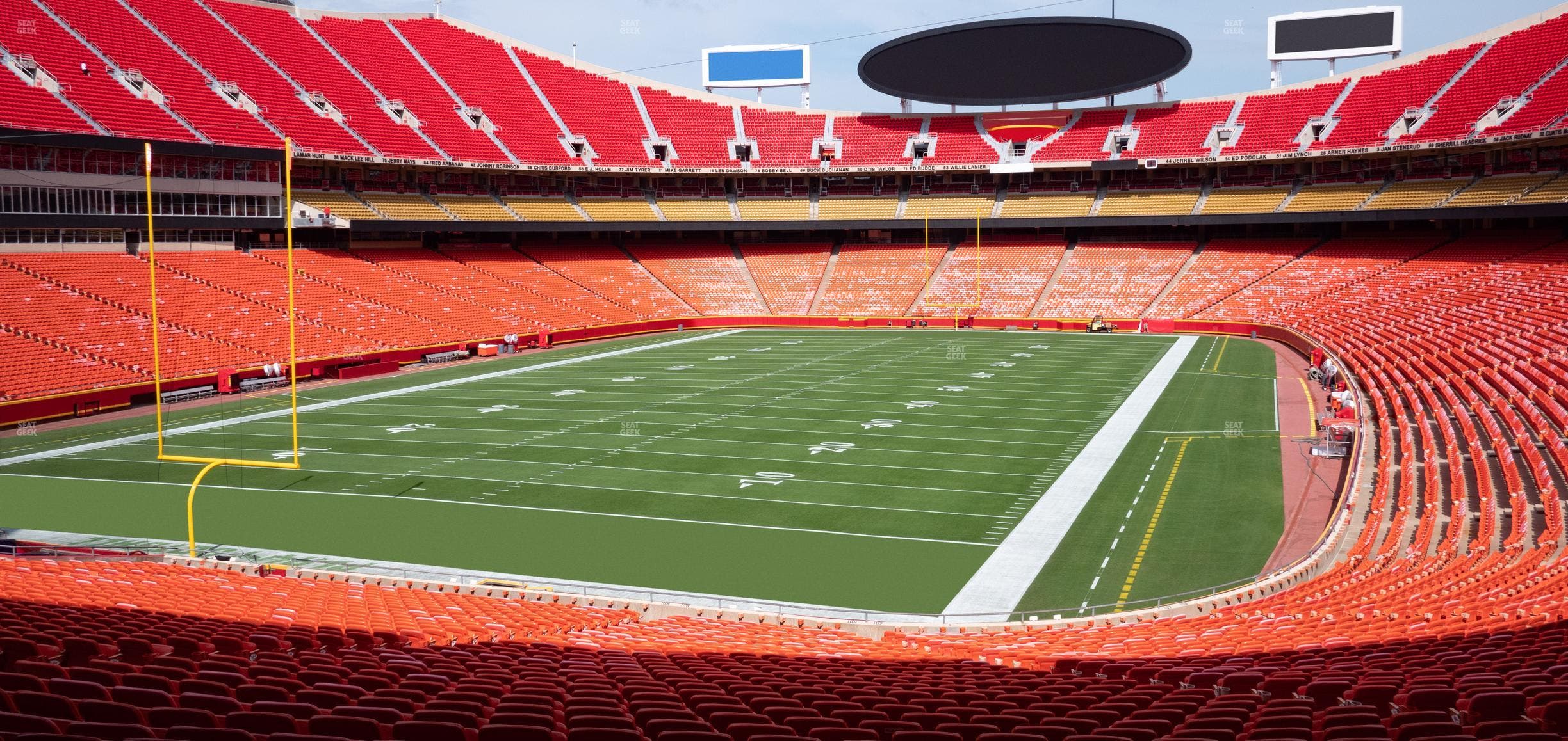 GEHA Field at Arrowhead Stadium - Section Ada 108 Seat View