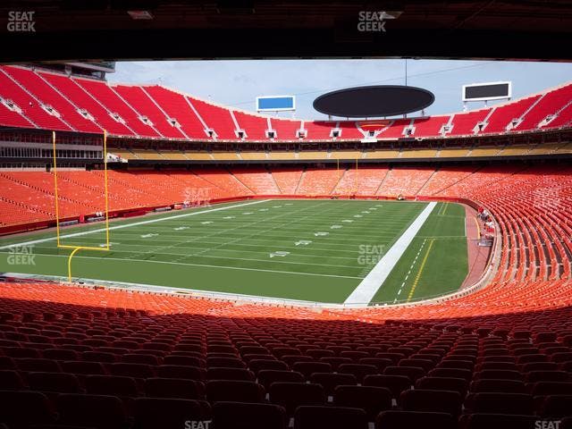 GEHA Field at Arrowhead Stadium - Section Ada 108 Seat View