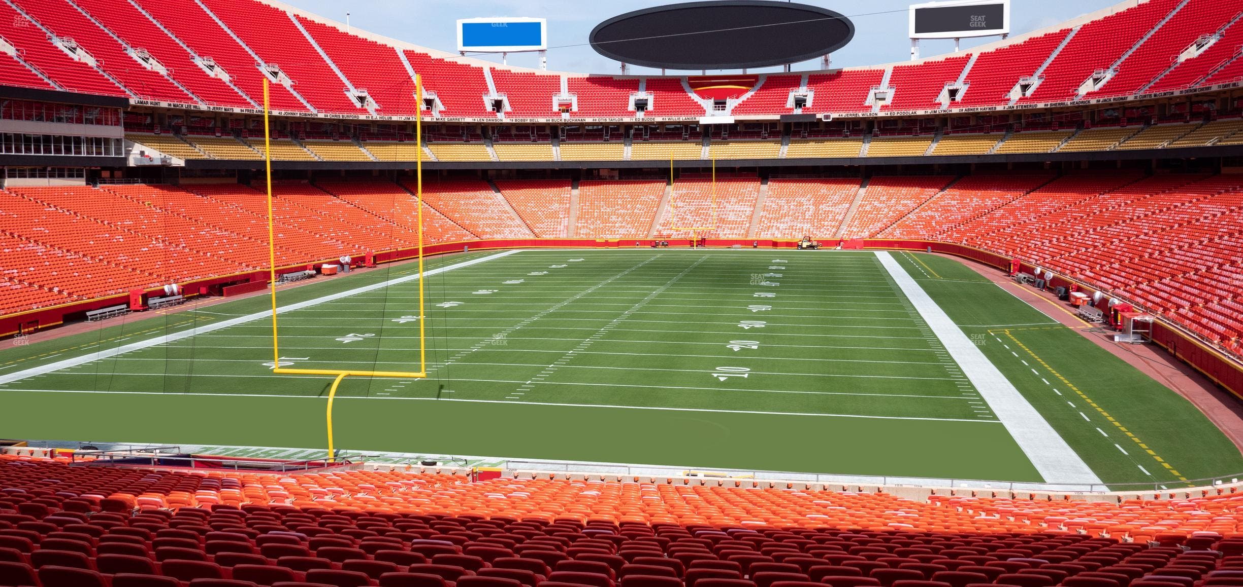 GEHA Field at Arrowhead Stadium - Section Ada 109 Seat View