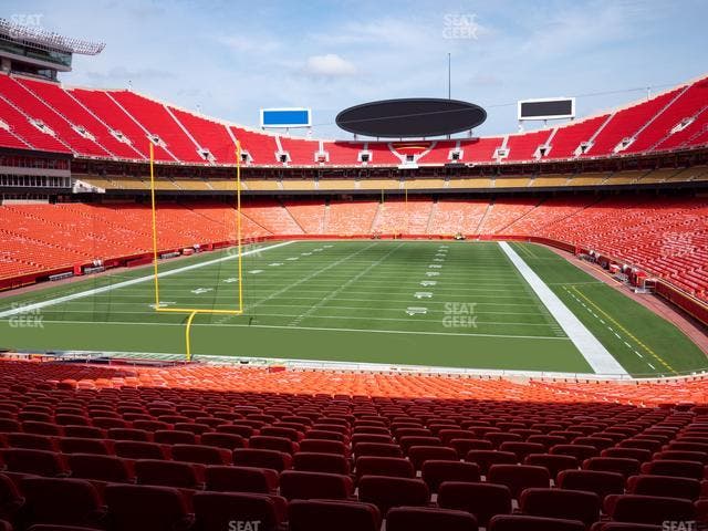 GEHA Field at Arrowhead Stadium - Section Ada 109 Seat View