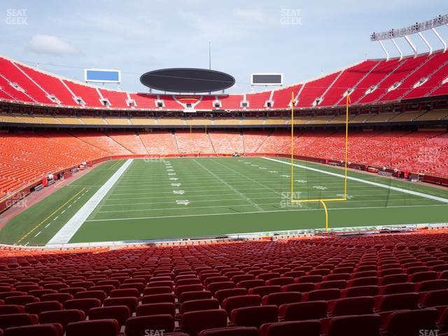 GEHA Field at Arrowhead Stadium - Section Ada 111 Seat View