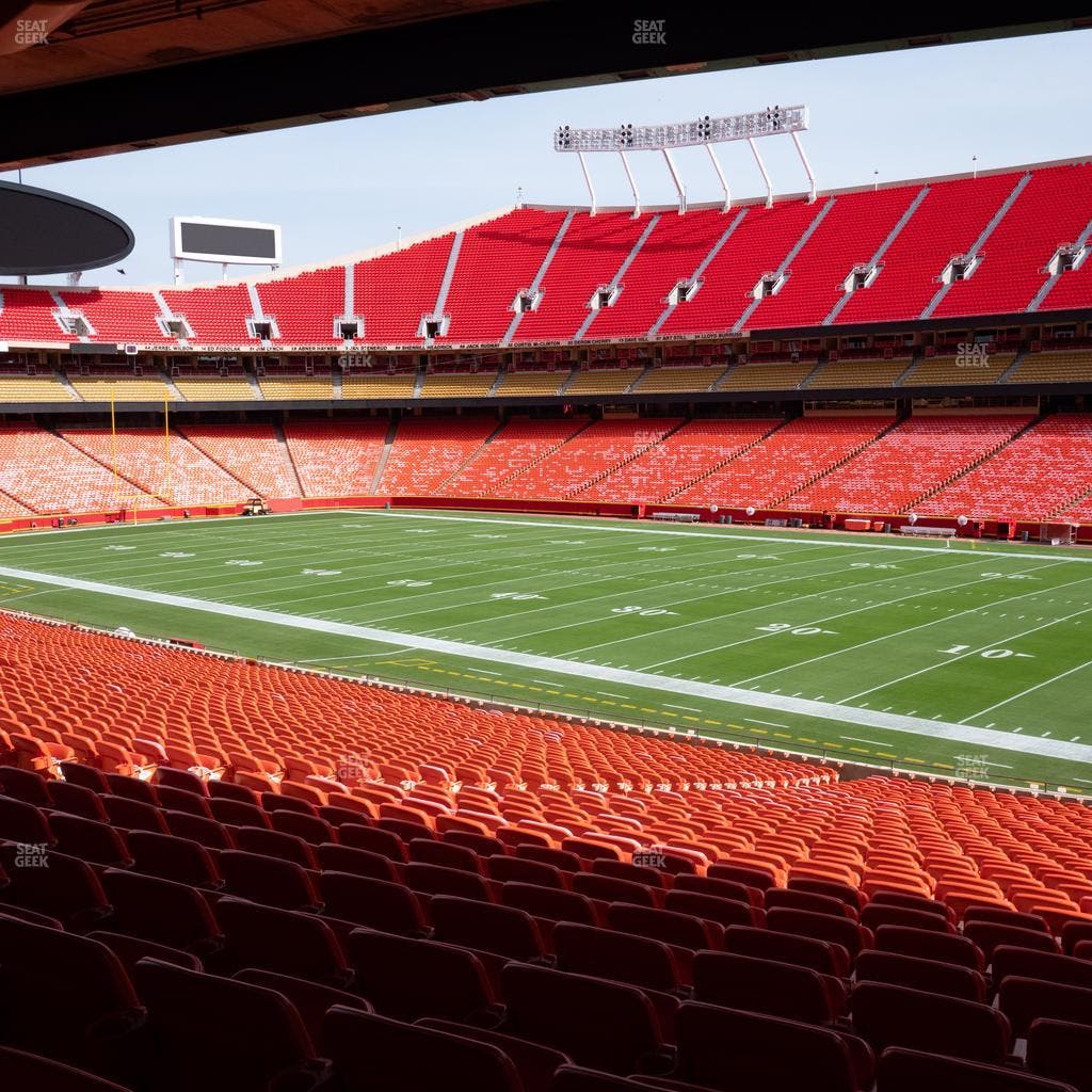 GEHA Field at Arrowhead Stadium - Section Ada 115 Seat View