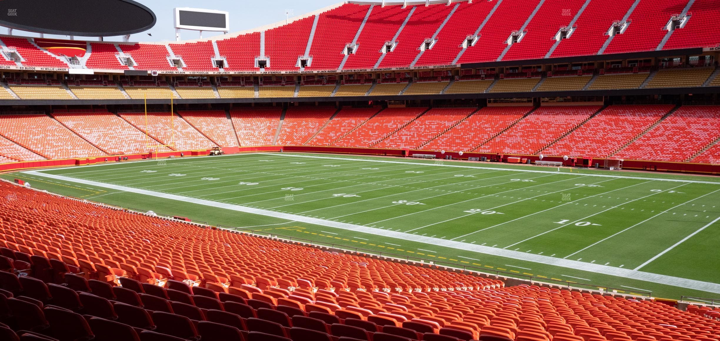 GEHA Field at Arrowhead Stadium - Section Ada 115 Seat View