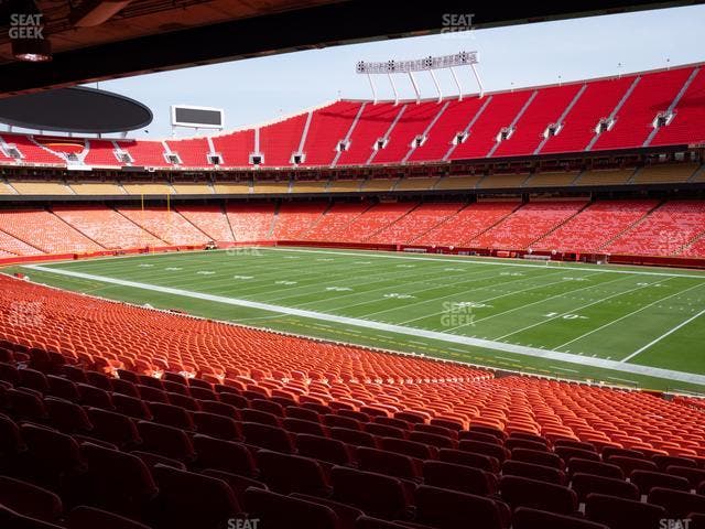GEHA Field at Arrowhead Stadium - Section Ada 115 Seat View