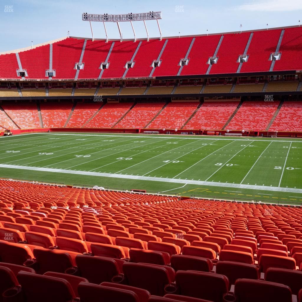 GEHA Field at Arrowhead Stadium - Section Ada 117 Seat View