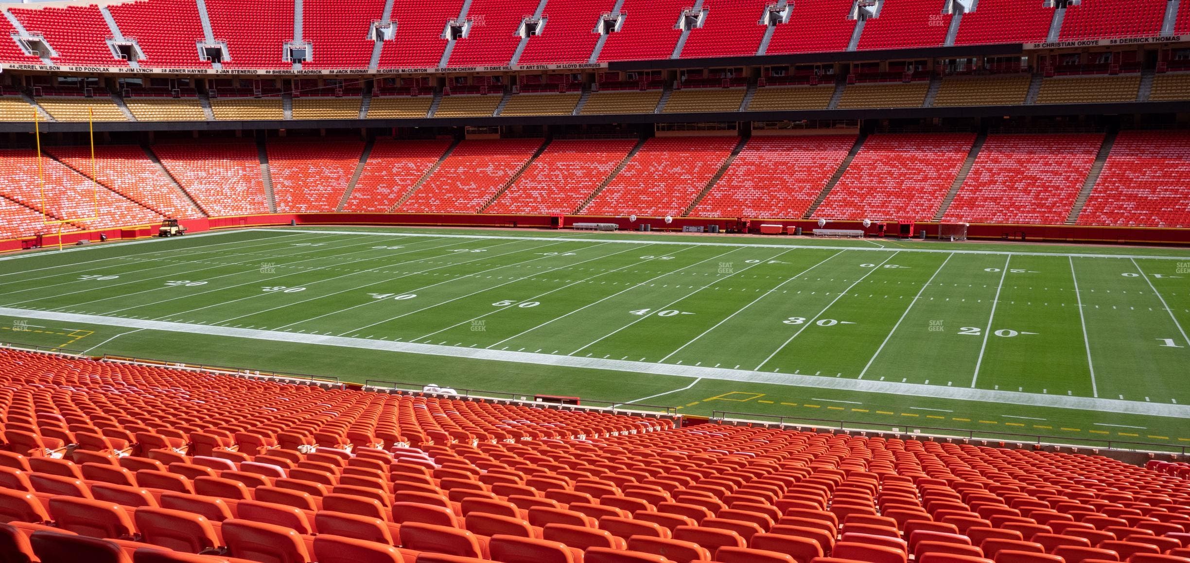 GEHA Field at Arrowhead Stadium - Section Ada 117 Seat View
