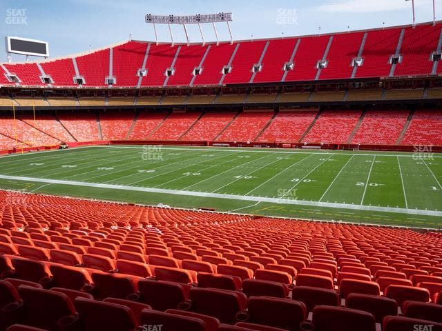 GEHA Field at Arrowhead Stadium - Section Ada 117 Seat View