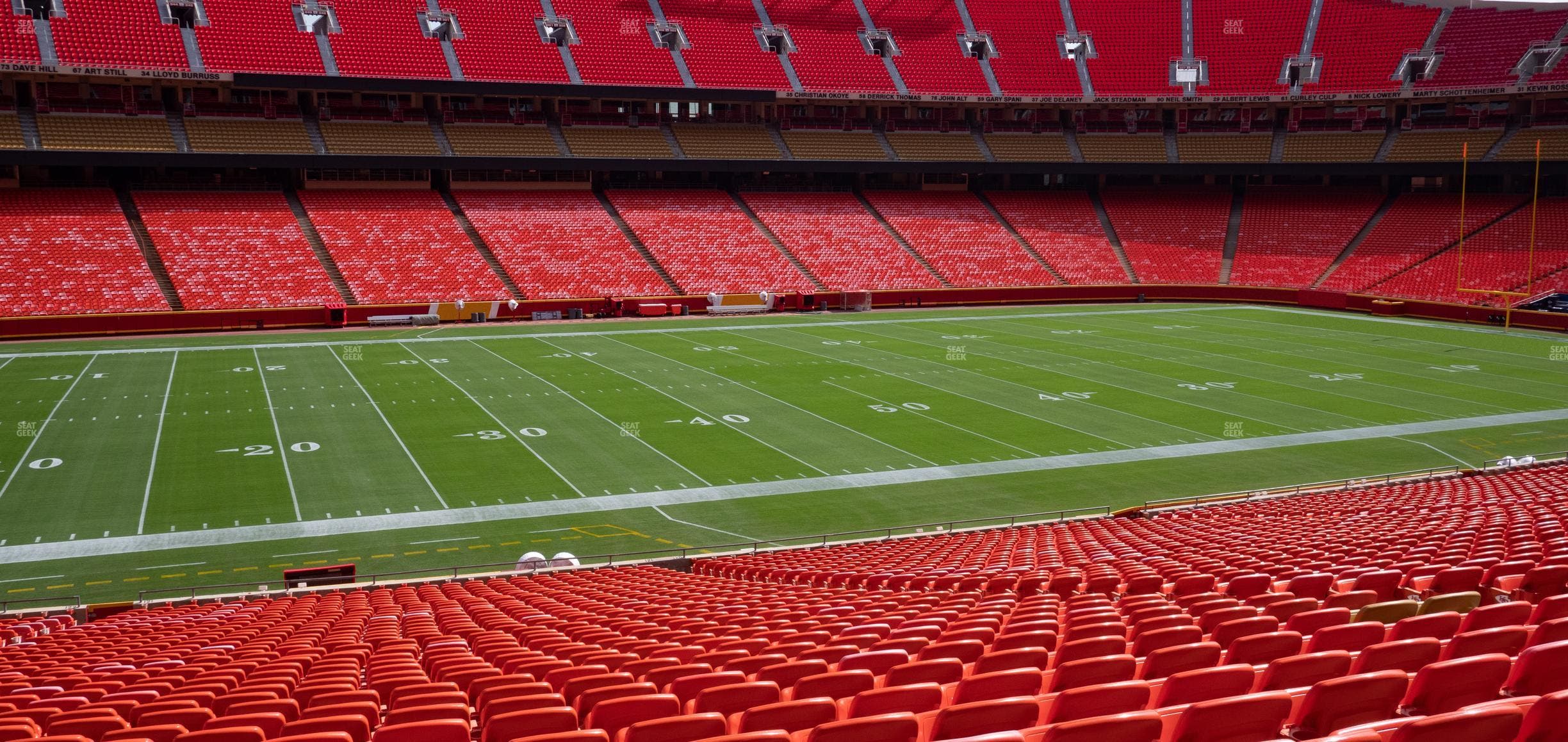 GEHA Field at Arrowhead Stadium - Section Ada 121 Seat View