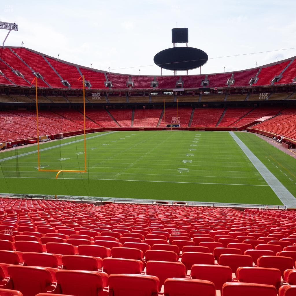 GEHA Field at Arrowhead Stadium - Section Ada 127 Seat View