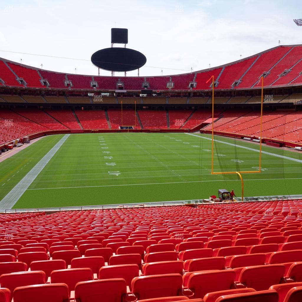 GEHA Field at Arrowhead Stadium - Section Ada 129 Seat View