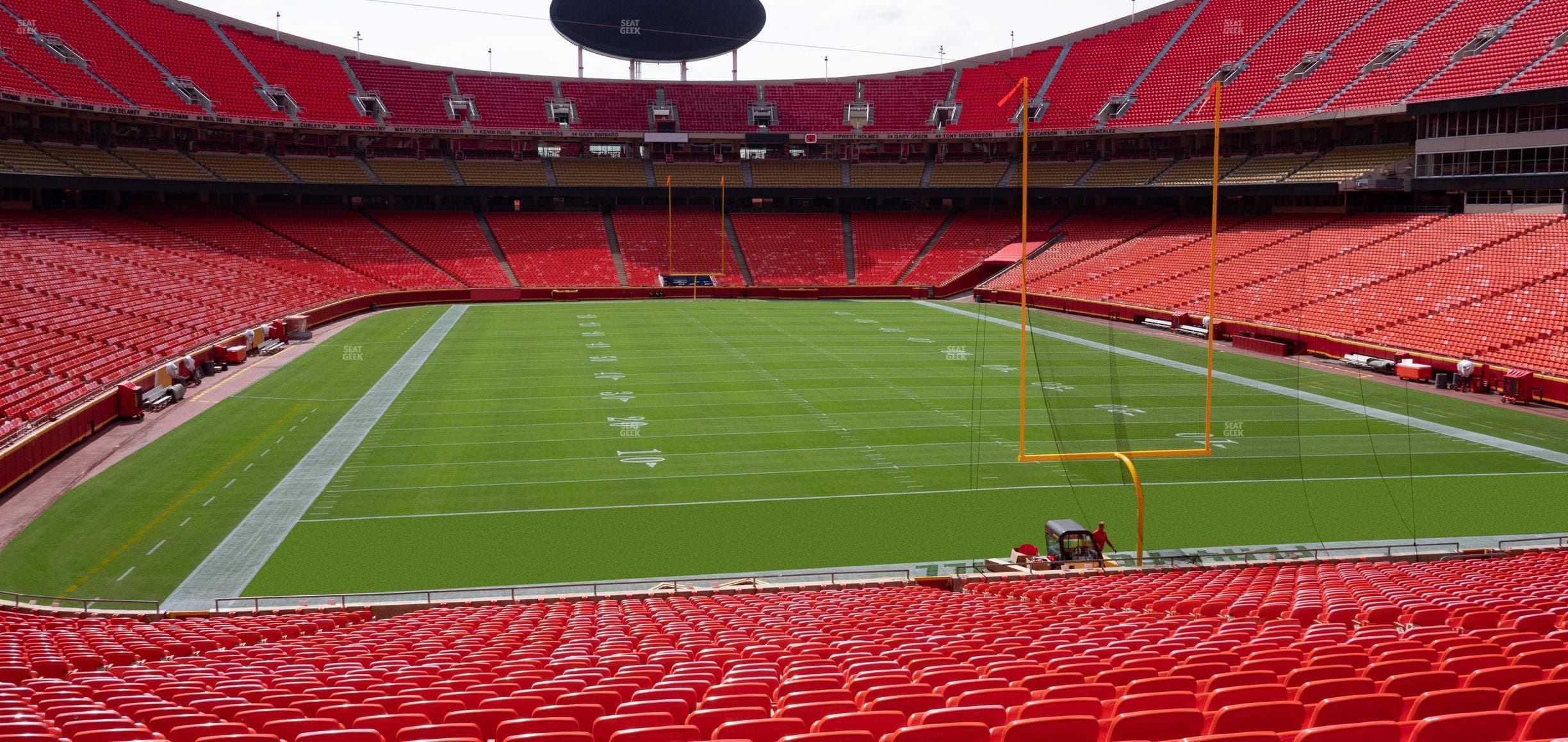 GEHA Field at Arrowhead Stadium - Section Ada 129 Seat View