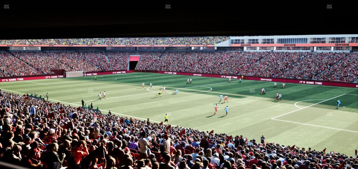 GEHA Field at Arrowhead Stadium - Section Ada 133 Seat View