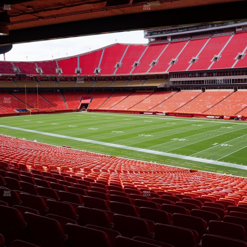 GEHA Field at Arrowhead Stadium - Section Ada 133 Seat View