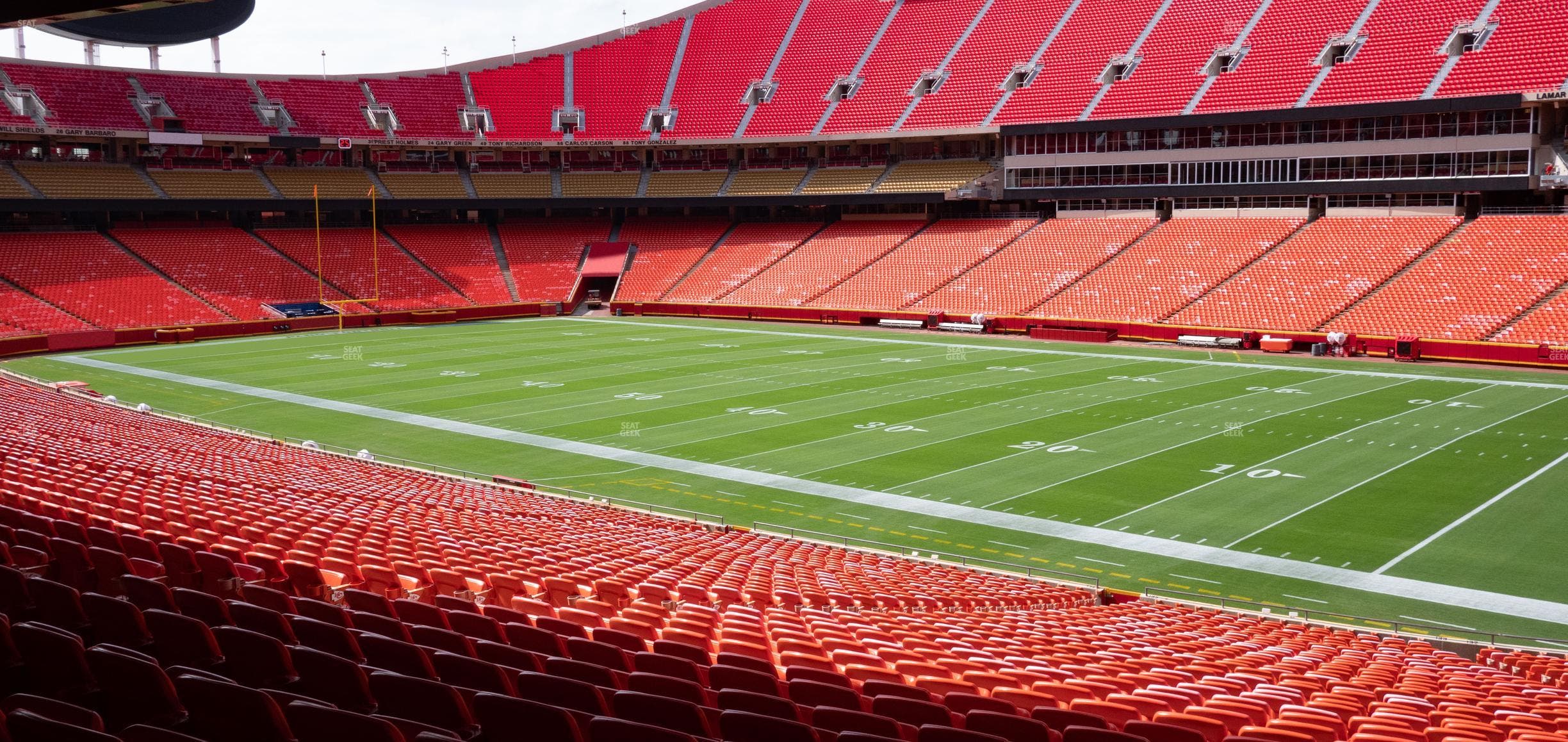 GEHA Field at Arrowhead Stadium - Section Ada 133 Seat View