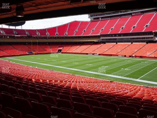 GEHA Field at Arrowhead Stadium - Section Ada 133 Seat View