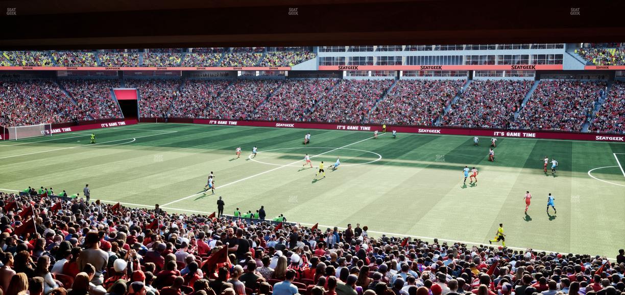 GEHA Field at Arrowhead Stadium - Section Ada 135 Seat View