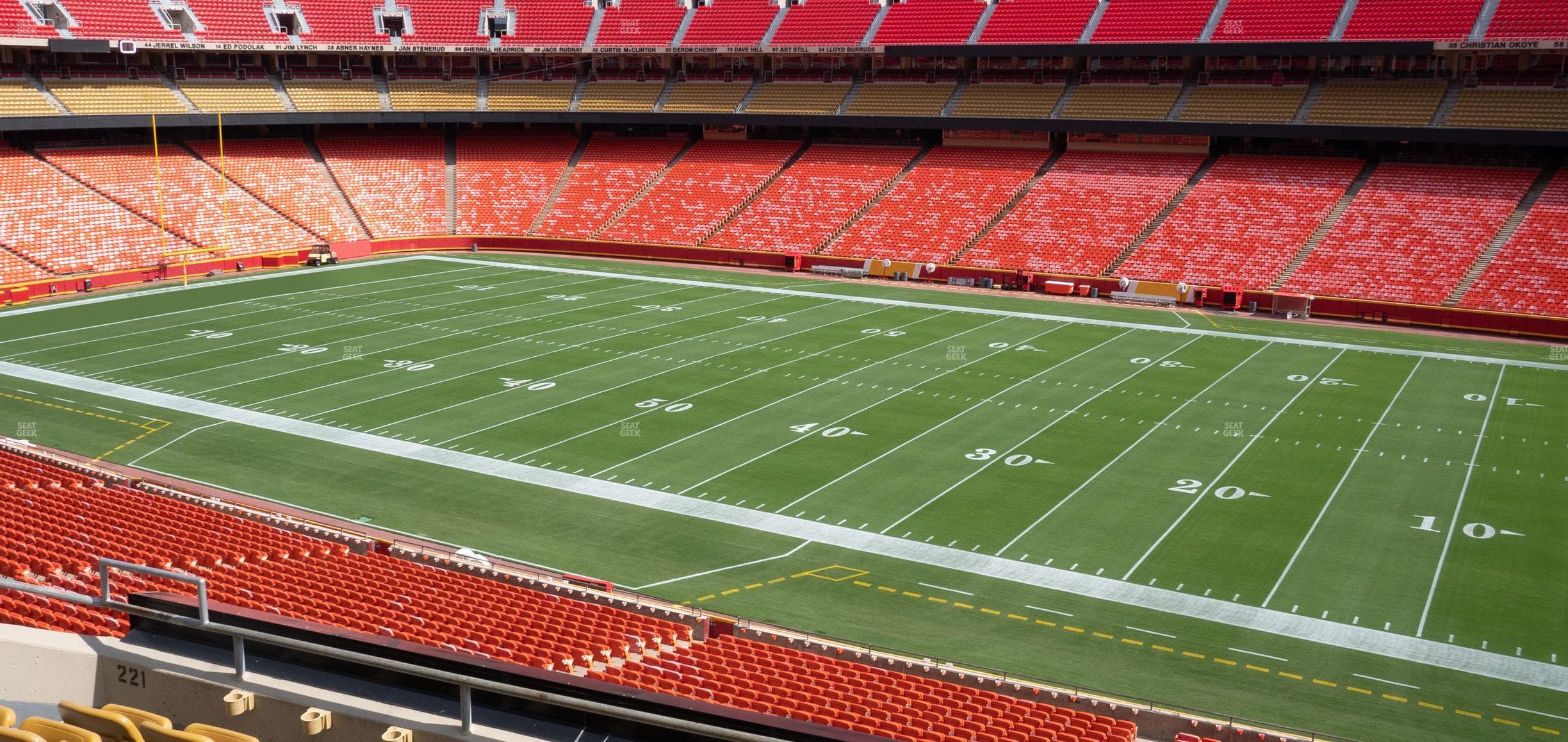 GEHA Field at Arrowhead Stadium - Section Ada 221 Seat View