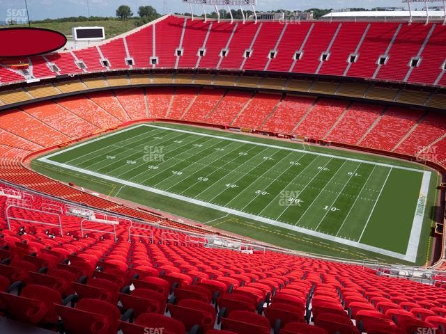 GEHA Field at Arrowhead Stadium - Section Ada 320 Seat View