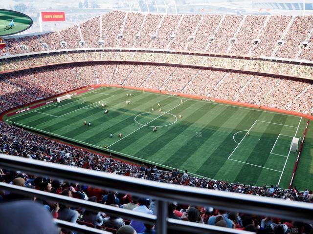 GEHA Field at Arrowhead Stadium - Section Ada 320 Seat View