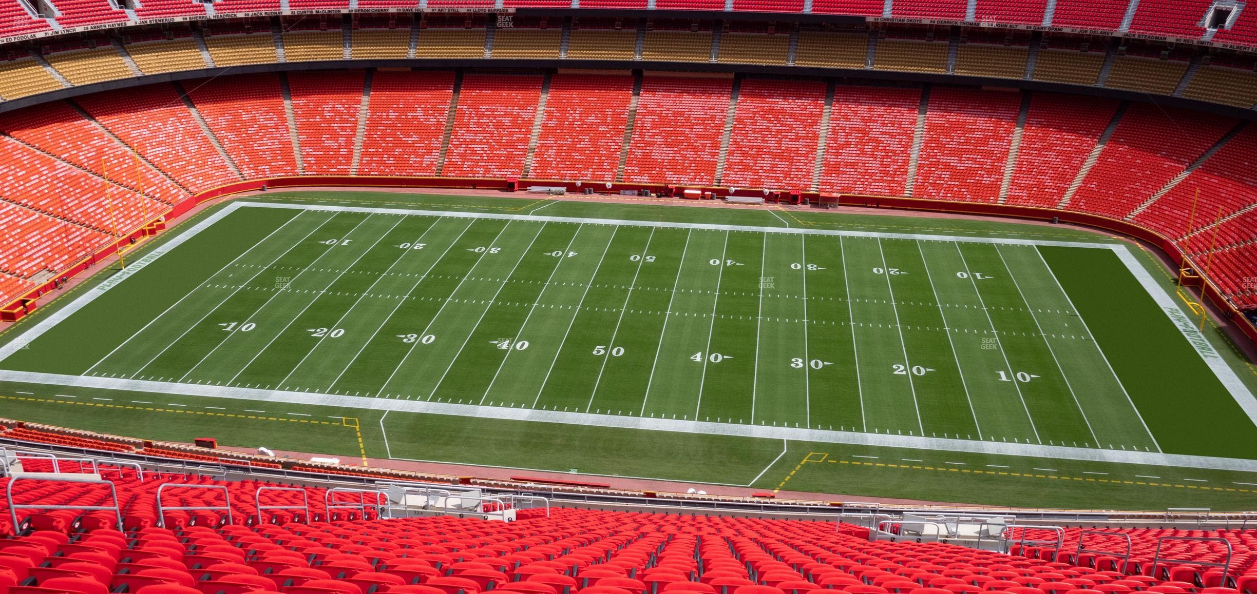 GEHA Field at Arrowhead Stadium - Section Ada 323 Seat View