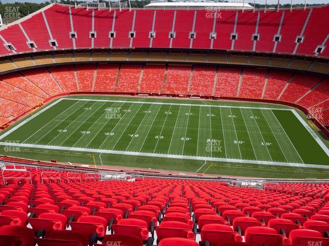 GEHA Field at Arrowhead Stadium - Section Ada 323 Seat View