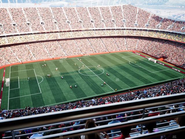 GEHA Field at Arrowhead Stadium - Section Ada 327 Seat View GEHA Field at Arrowhead Stadium - Section Ada 327 Seat View