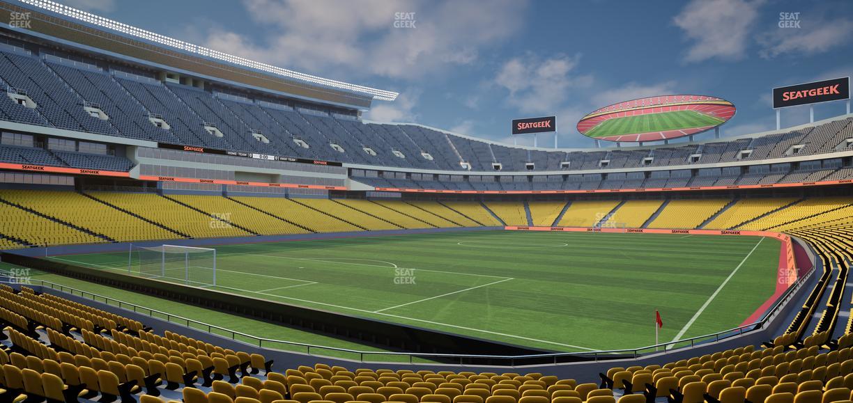 GEHA Field at Arrowhead Stadium - Section Category 1 Seat View