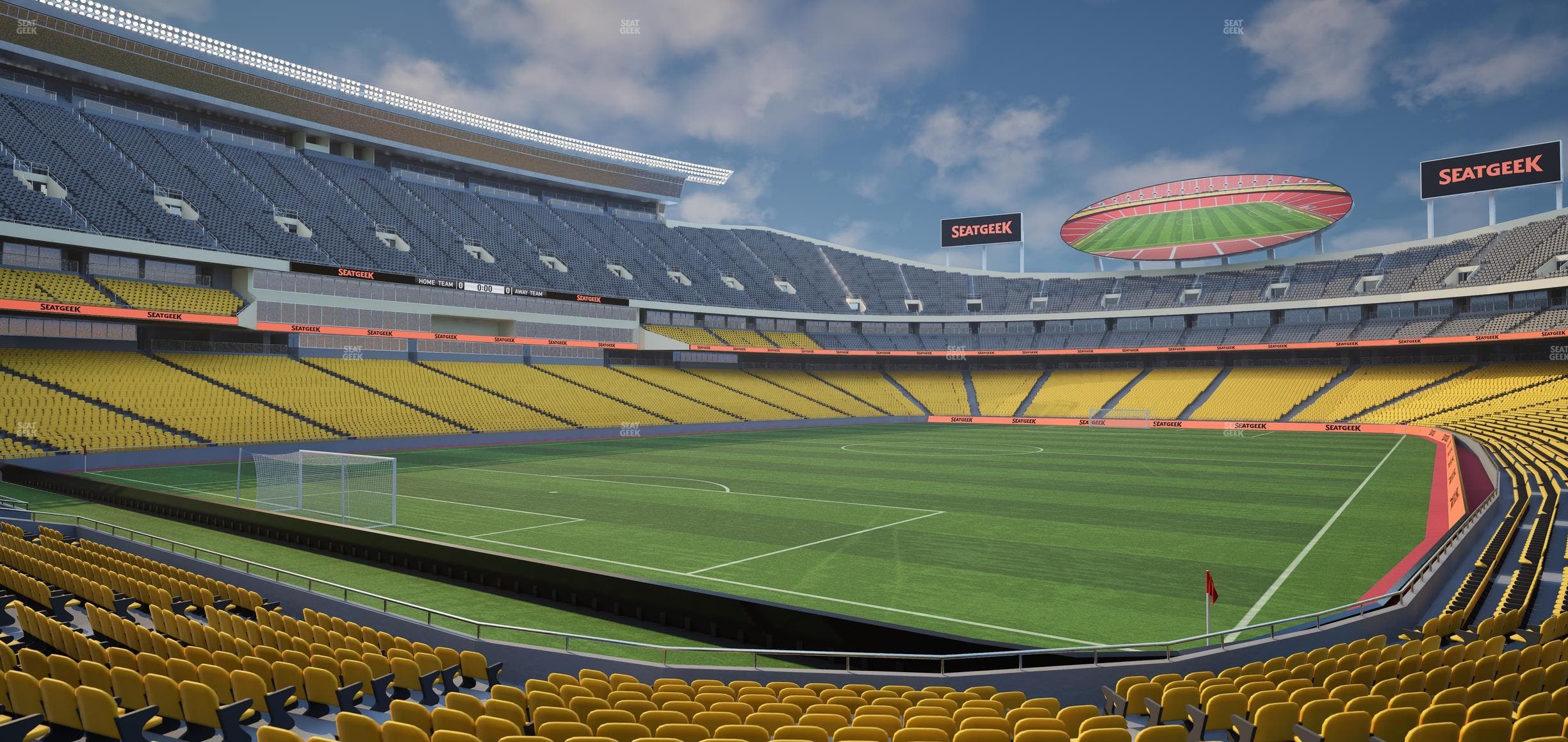 GEHA Field at Arrowhead Stadium - Section Category 1 Seat View