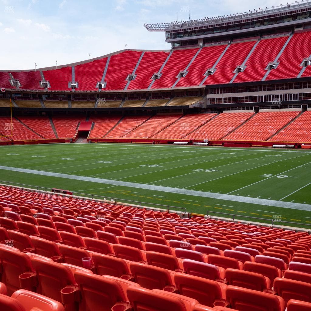 GEHA Field at Arrowhead Stadium - Section Fam 134 Seat View