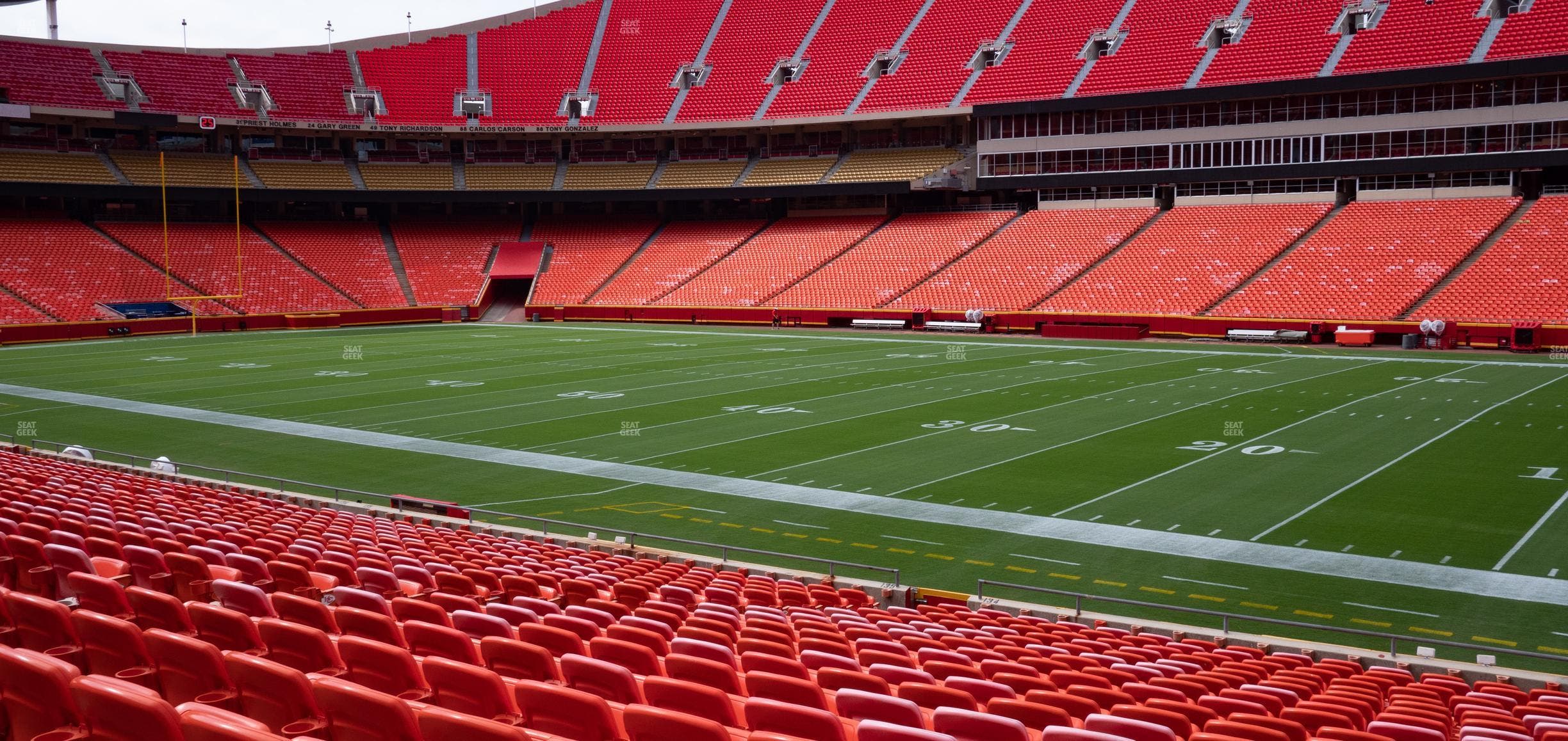 GEHA Field at Arrowhead Stadium - Section Fam 134 Seat View
