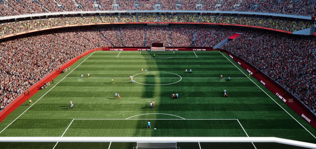 GEHA Field at Arrowhead Stadium - Section Geha Drum Deck 1 Seat View