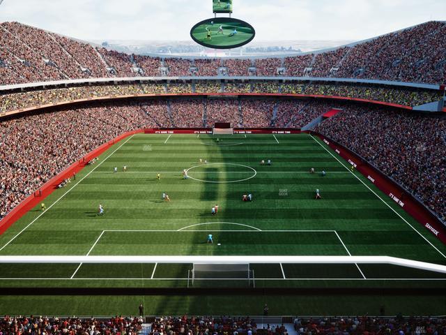 GEHA Field at Arrowhead Stadium - Section Geha Drum Deck 1 Seat View GEHA Field at Arrowhead Stadium - Section Geha Drum Deck 1 Seat View