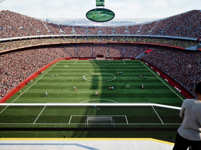 GEHA Field at Arrowhead Stadium - Section Geha Drum Deck 2 Seat View GEHA Field at Arrowhead Stadium - Section Geha Drum Deck 2 Seat View