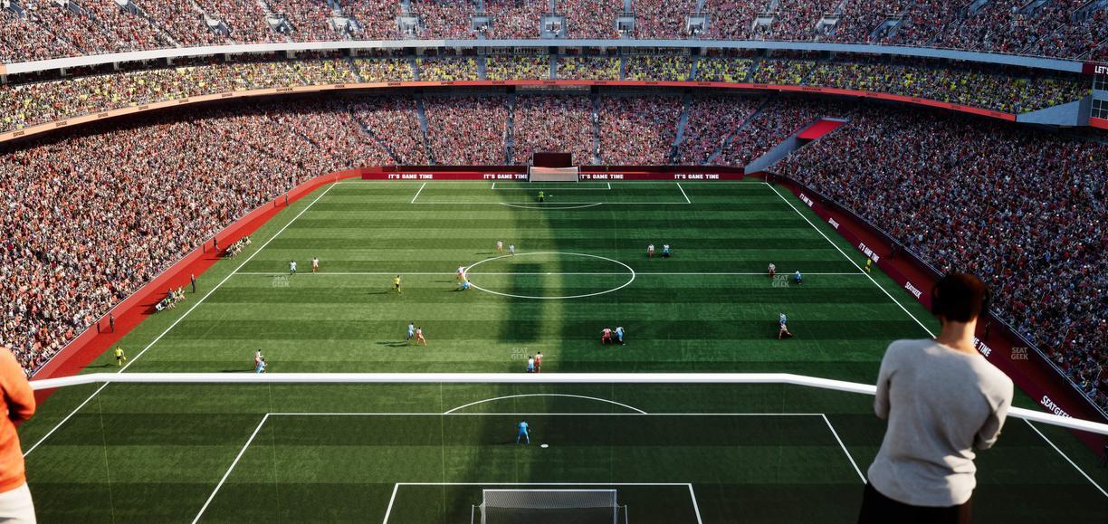 GEHA Field at Arrowhead Stadium - Section Geha Drum Deck 3 Seat View