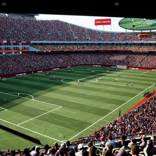 GEHA Field at Arrowhead Stadium - Section Suite 208 R Seat View