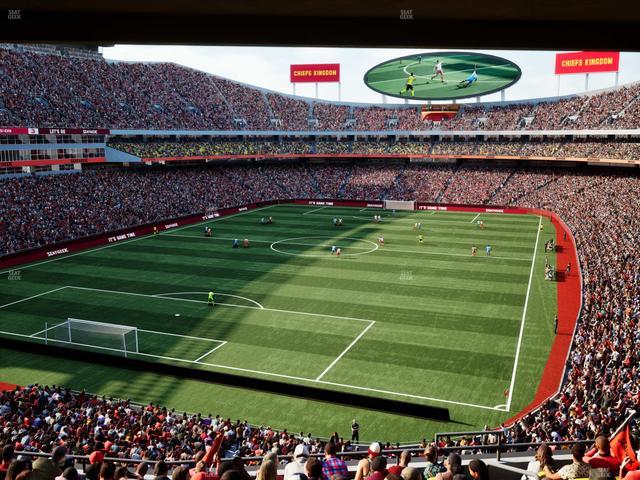 GEHA Field at Arrowhead Stadium - Section Suite 210 R Seat View GEHA Field at Arrowhead Stadium - Section Suite 210 R Seat View