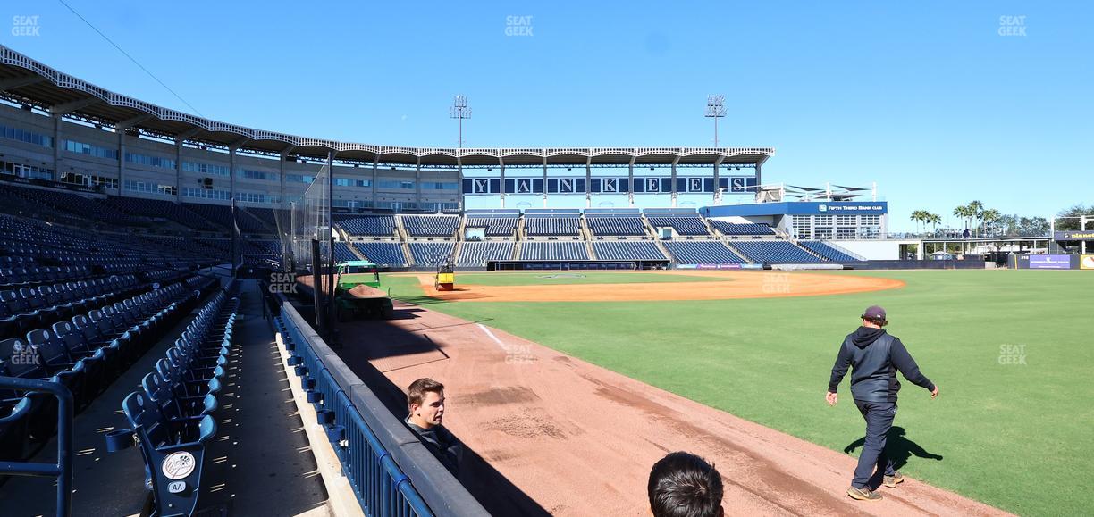 George M. Steinbrenner Field - Section 102 Seat View