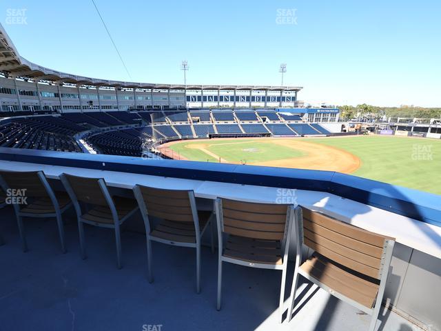 George M. Steinbrenner Field - Section Bullpen Club Seat View