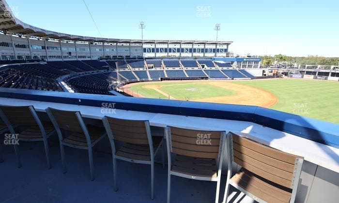 George M. Steinbrenner Field - Section Bullpen Club Seat View
