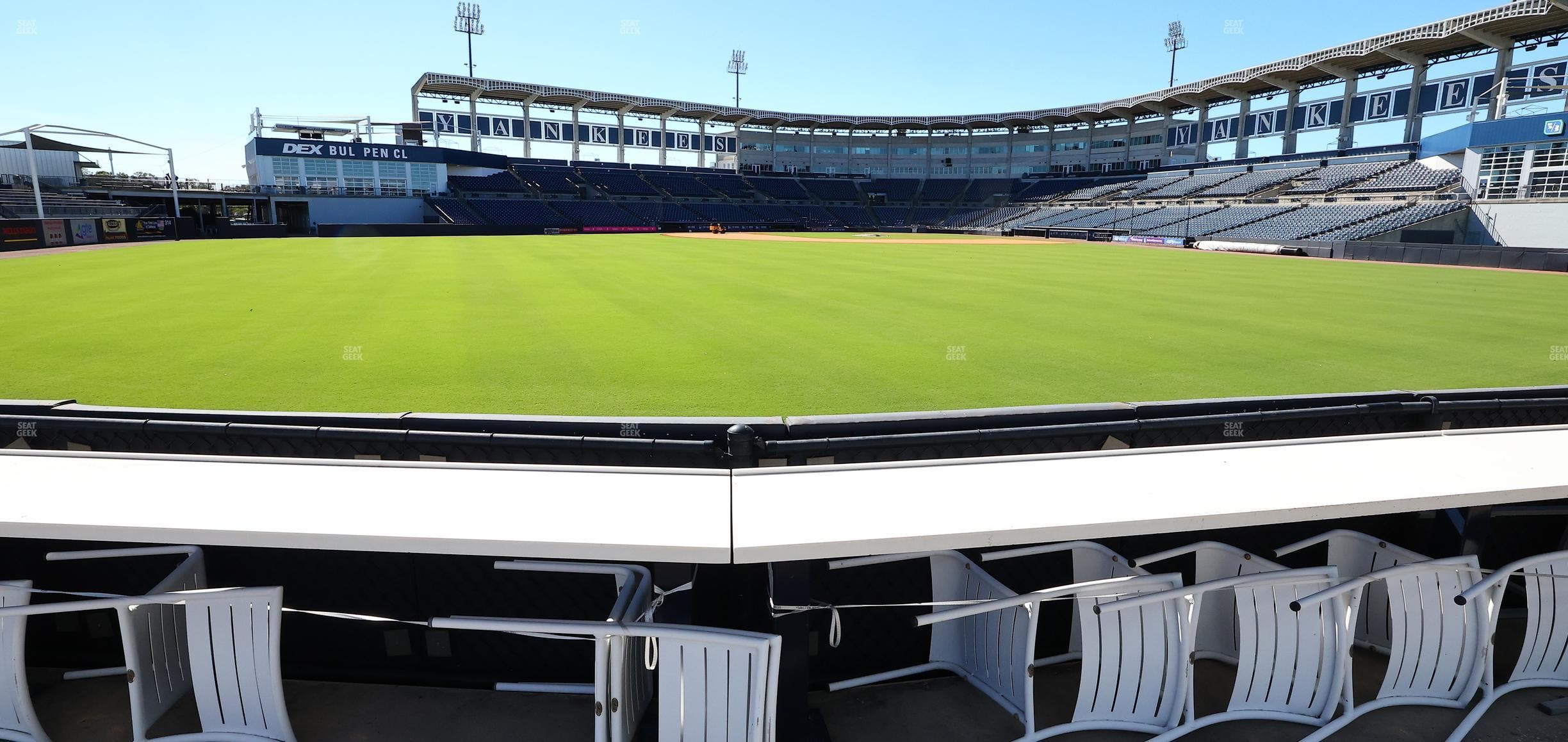 George M. Steinbrenner Field - Section Left Field Seats Seat View