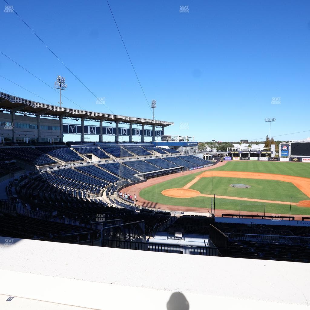 George M. Steinbrenner Field - Section Loge 3 Seat View